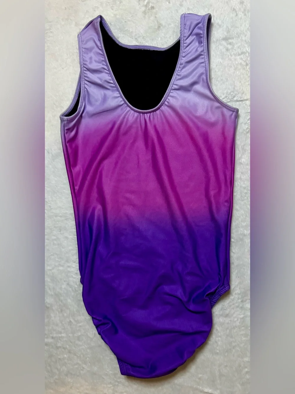 Youth Large Gradient Purple Zone Gymnastics Leotard